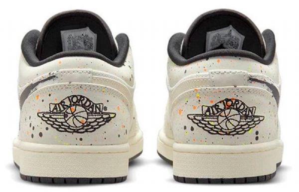 Nike Air Jordan 1 Matalat Topit Retro-koripallokengät Miehille Khaki