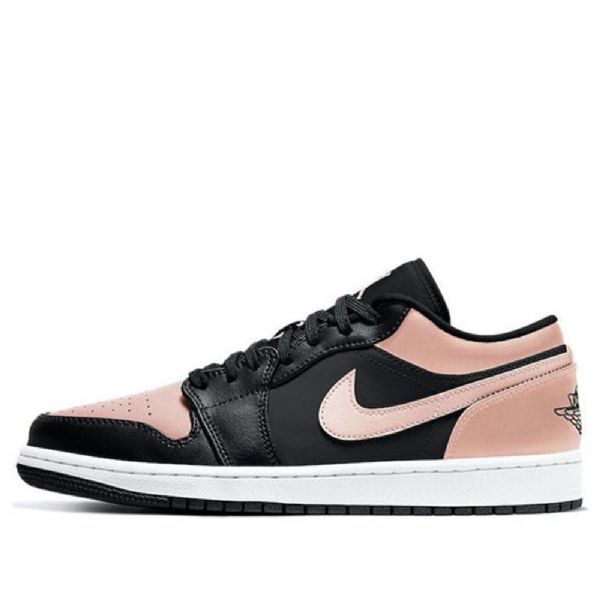 Nike Air Jordan 1 Matalat Topit Retro-koripallokengät Miehille Musta Coral