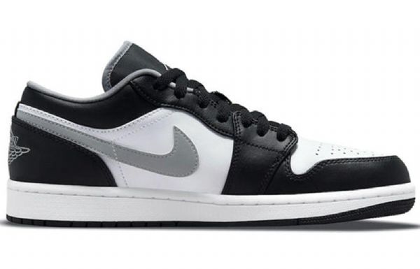 Nike Air Jordan 1 Matalat Topit Retro Koripallokengät Miehille Musta Harmaa