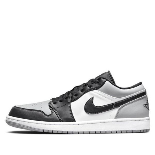 Nike Air Jordan 1 Matalat Topit Retro Koripallokengät Miehille Musta Harmaa