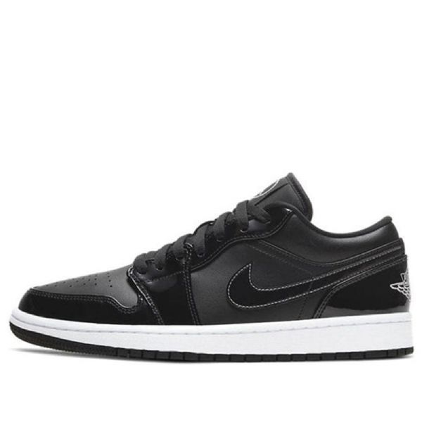 Nike Air Jordan 1 Matalat Topit Retro-koripallokengät Miehille Mustat
