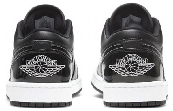Nike Air Jordan 1 Matalat Topit Retro-koripallokengät Miehille Mustat