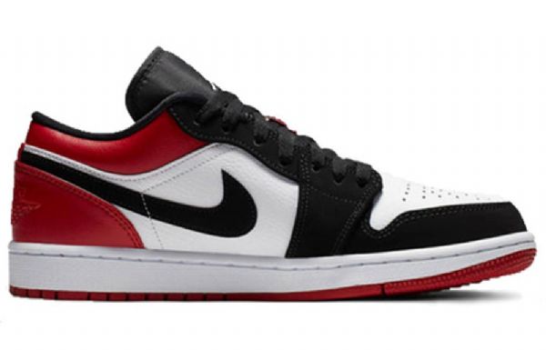 Nike Air Jordan 1 Matalat Topit Retro-koripallokengät Miehille Mustat