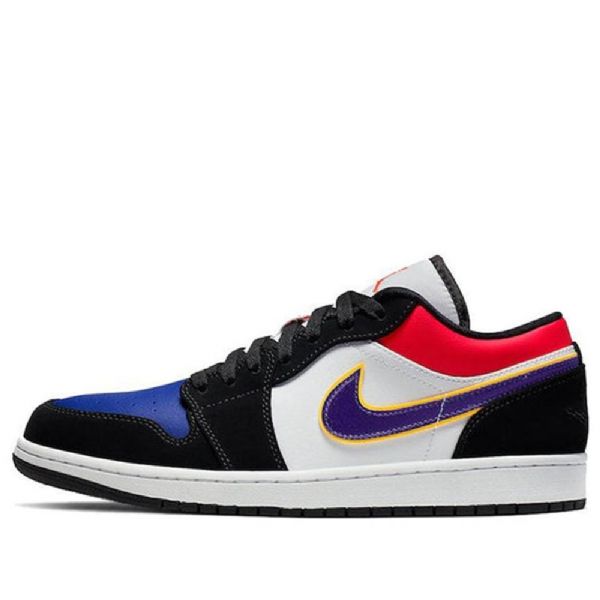 Nike Air Jordan 1 Matalat Topit Retro-koripallokengät Miehille Mustat