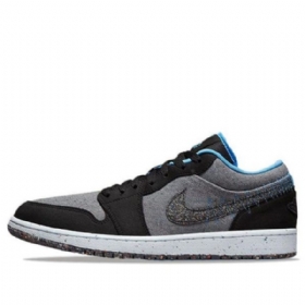 Nike Air Jordan 1 Matalat Topit Retro-koripallokengät Miehille Mustat
