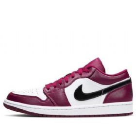 Nike Air Jordan 1 Matalat Topit Retro-koripallokengät Miehille Punainen