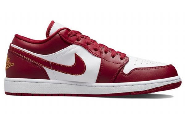 Nike Air Jordan 1 Matalat Topit Retro-koripallokengät Miehille Punainen