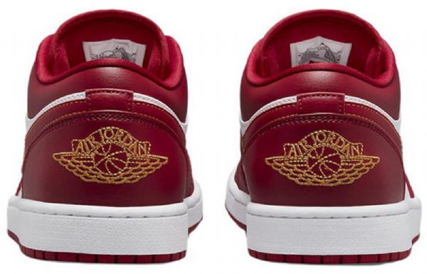 Nike Air Jordan 1 Matalat Topit Retro-koripallokengät Miehille Punainen