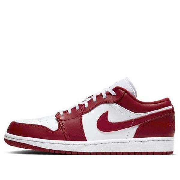 Nike Air Jordan 1 Matalat Topit Retro-koripallokengät Miehille Punainen