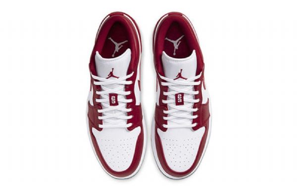 Nike Air Jordan 1 Matalat Topit Retro-koripallokengät Miehille Punainen