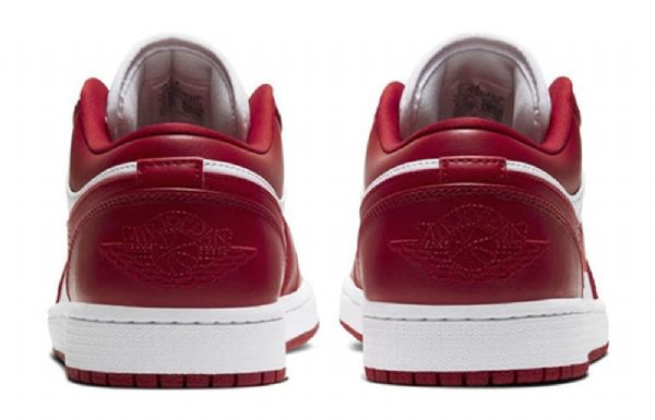 Nike Air Jordan 1 Matalat Topit Retro-koripallokengät Miehille Punainen