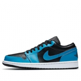 Nike Air Jordan 1 Matalat Topit Retro-koripallokengät Miehille Siniset