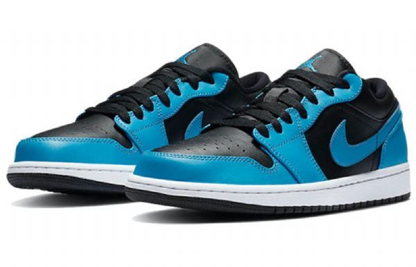 Nike Air Jordan 1 Matalat Topit Retro-koripallokengät Miehille Siniset
