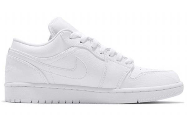 Nike Air Jordan 1 Matalat Topit Retro-koripallokengät Miehille Valkoinen