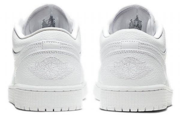 Nike Air Jordan 1 Matalat Topit Retro-koripallokengät Miehille Valkoinen