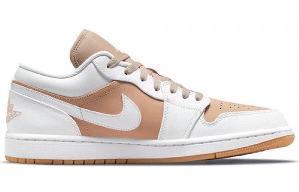 Nike Air Jordan 1 Matalat Topit Retro-koripallokengät Miehille Valkoinen