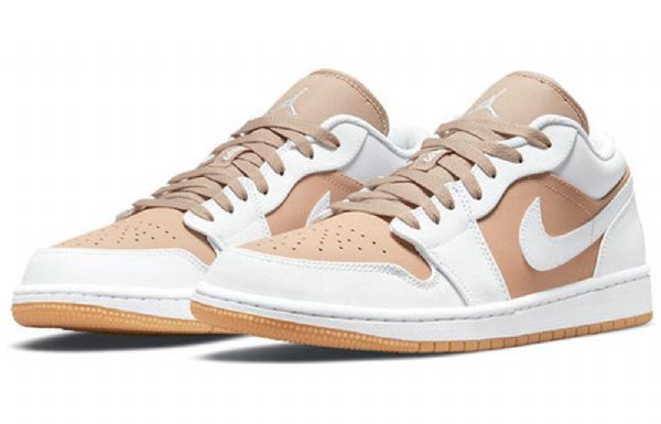 Nike Air Jordan 1 Matalat Topit Retro-koripallokengät Miehille Valkoinen