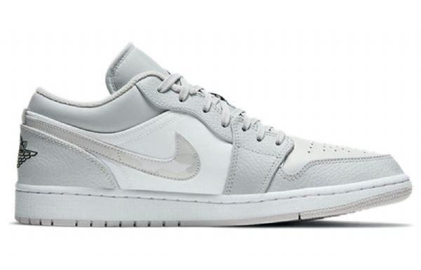 Nike Air Jordan 1 Matalat Topit Retro-koripallokengät Miehille Valkoinen Naamiointi
