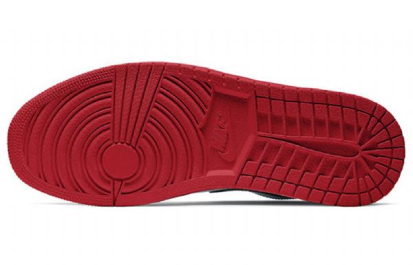 Nike Air Jordan 1 Matalat Topit Retro Koripallokengät Miehille Valkoinen Punainen