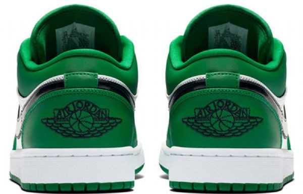 Nike Air Jordan 1 Matalat Topit Retro-koripallokengät Miehille Vihreä