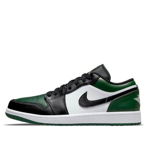 Nike Air Jordan 1 Matalat Topit Retro-koripallokengät Miehille Vihreä
