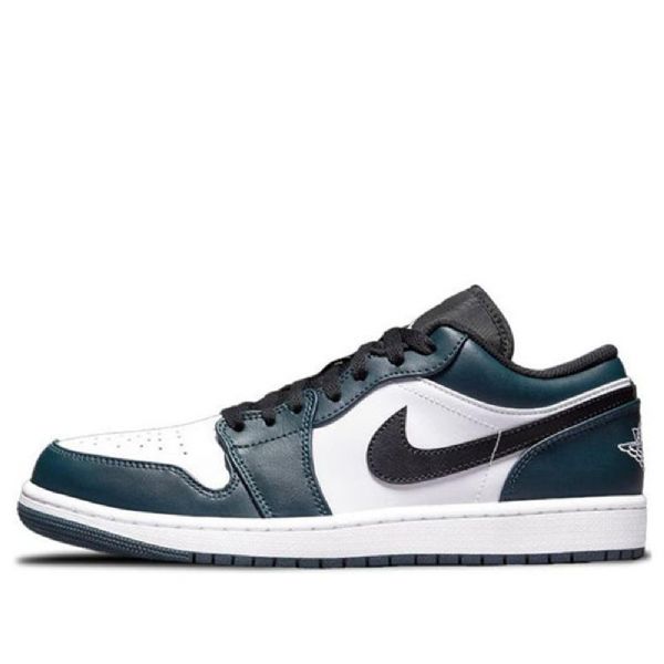 Nike Air Jordan 1 Matalat Topit Retro-koripallokengät Miehille Vihreä Tummat
