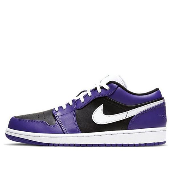 Nike Air Jordan 1 Matalat Topit Retro-koripallokengät Miehille Violetti