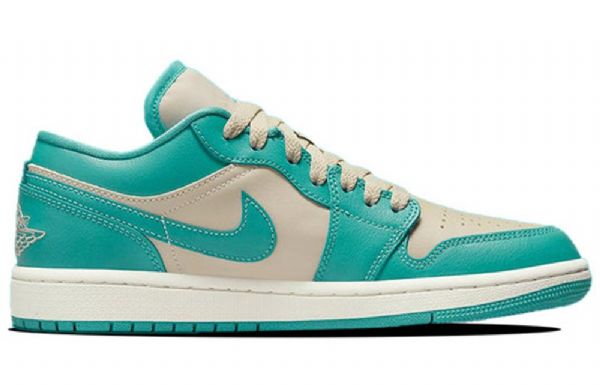 Nike Air Jordan 1 Matalat Topit Retro-koripallokengät Naisille Beige