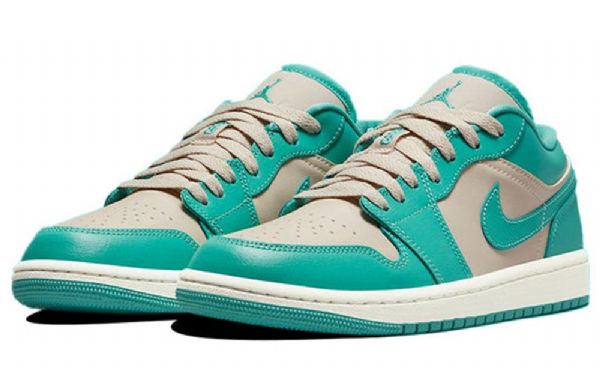Nike Air Jordan 1 Matalat Topit Retro-koripallokengät Naisille Beige