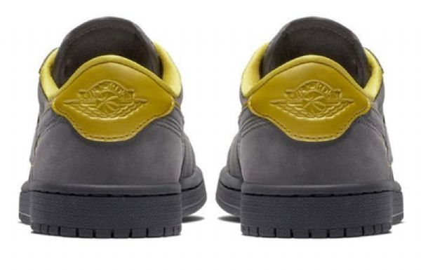 Nike Air Jordan Air 1 Matalat Topit Retro-koripallokengät Naisille Harmaa