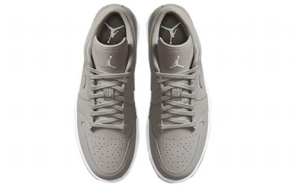 Nike Air Jordan 1 Matalat Topit Retro-koripallokengät Naisille Harmaa
