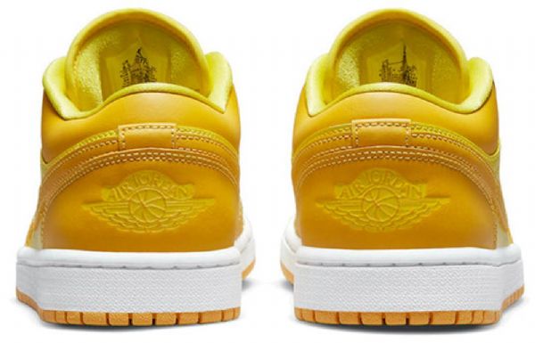 Nike Air Jordan 1 Matalat Topit Retro-koripallokengät Naisille Keltainen