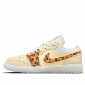Nike Air Jordan 1 Matalat Topit Retro-koripallokengät Naisille Khaki