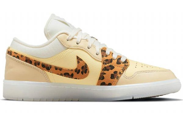 Nike Air Jordan 1 Matalat Topit Retro-koripallokengät Naisille Khaki