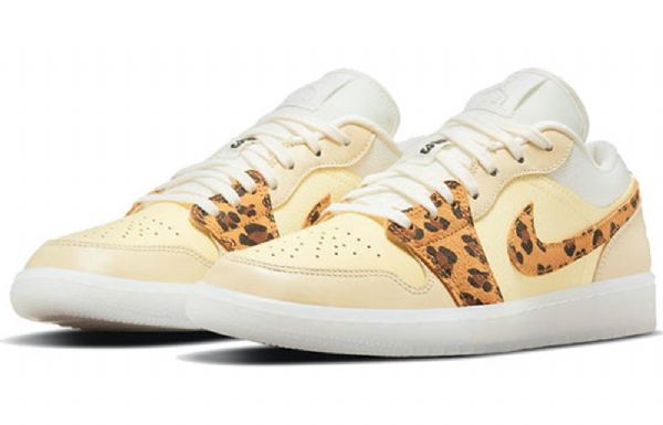 Nike Air Jordan 1 Matalat Topit Retro-koripallokengät Naisille Khaki
