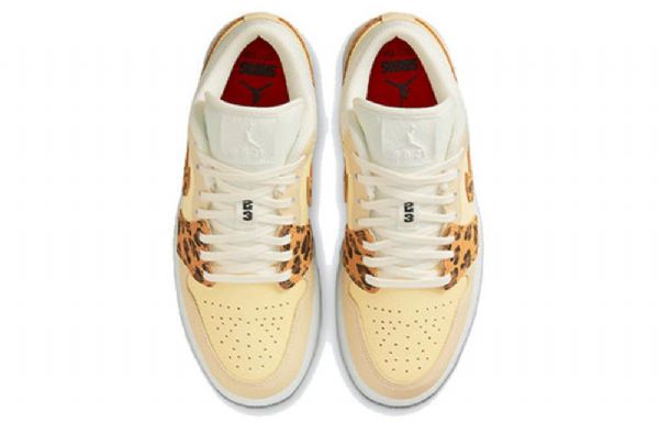 Nike Air Jordan 1 Matalat Topit Retro-koripallokengät Naisille Khaki