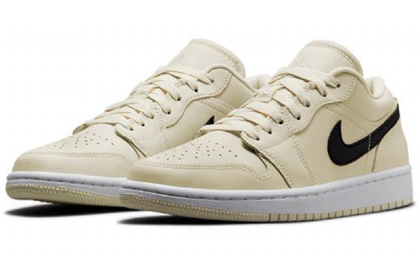 Nike Air Jordan 1 Matalat Topit Retro-koripallokengät Naisille Khaki