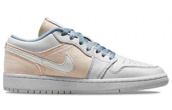 Nike Air Jordan 1 Matalat Topit Retro-koripallokengät Naisille Khaki