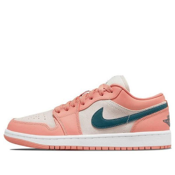 Nike Air Jordan 1 Matalat Topit Retro-koripallokengät Naisille Light Coral