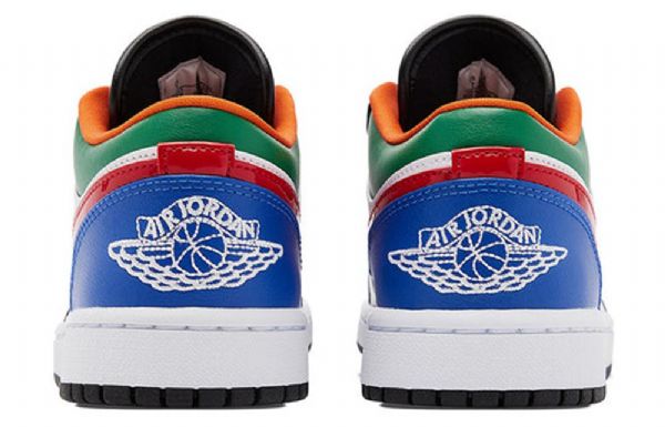 Nike Air Jordan 1 Matalat Topit Retro-koripallokengät Naisille Monivärinen