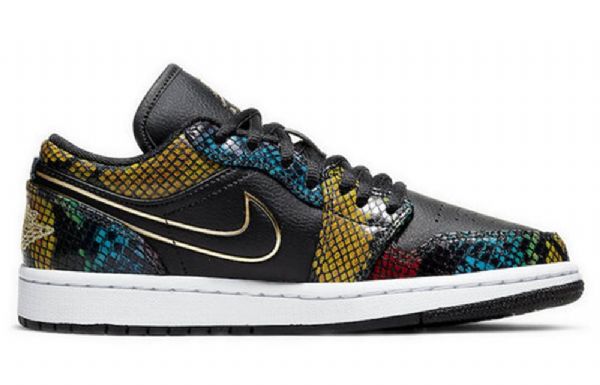 Nike Air Jordan 1 Matalat Topit Retro-koripallokengät Naisille Monivärinen