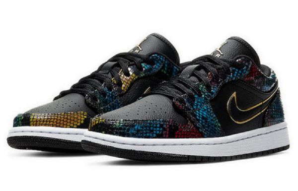 Nike Air Jordan 1 Matalat Topit Retro-koripallokengät Naisille Monivärinen
