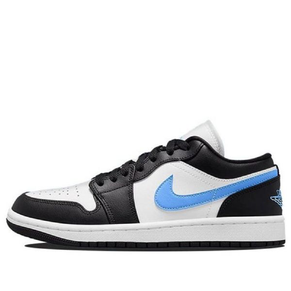 Nike Air Jordan 1 Matalat Topit Retro Koripallokengät Naisille Musta Sininen