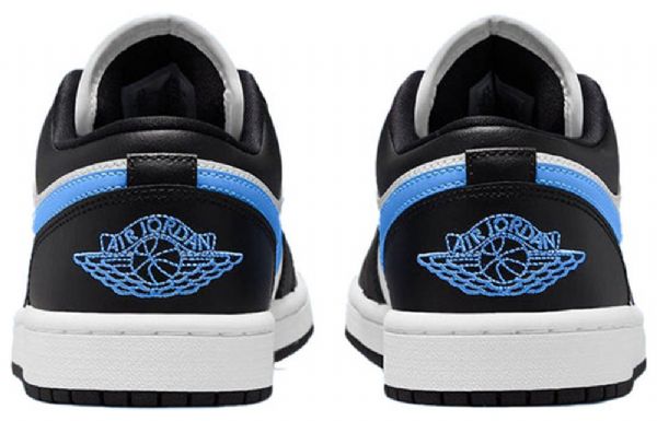 Nike Air Jordan 1 Matalat Topit Retro Koripallokengät Naisille Musta Sininen