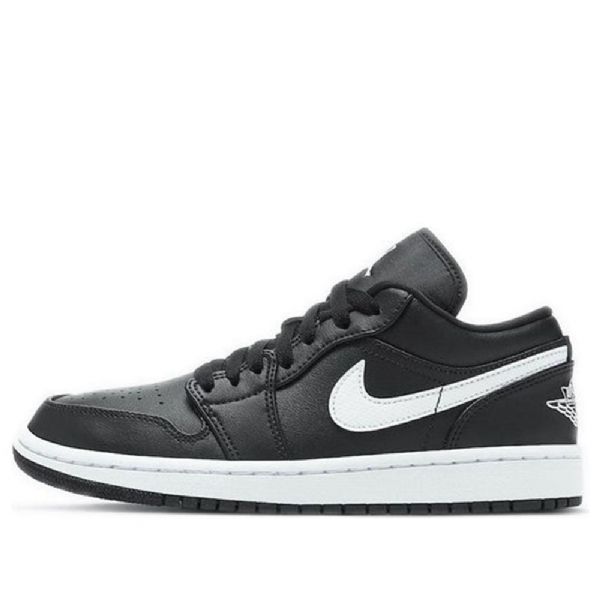 Nike Air Jordan 1 Matalat Topit Retro-koripallokengät Naisille Mustat