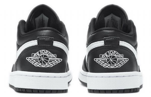 Nike Air Jordan 1 Matalat Topit Retro-koripallokengät Naisille Mustat