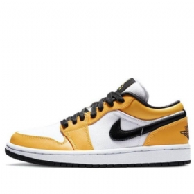 Nike Air Jordan 1 Matalat Topit Retro-koripallokengät Naisille Oranssi