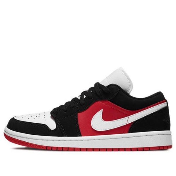 Nike Air Jordan 1 Matalat Topit Retro Koripallokengät Naisille Punainen Musta