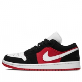 Nike Air Jordan 1 Matalat Topit Retro Koripallokengät Naisille Punainen Musta