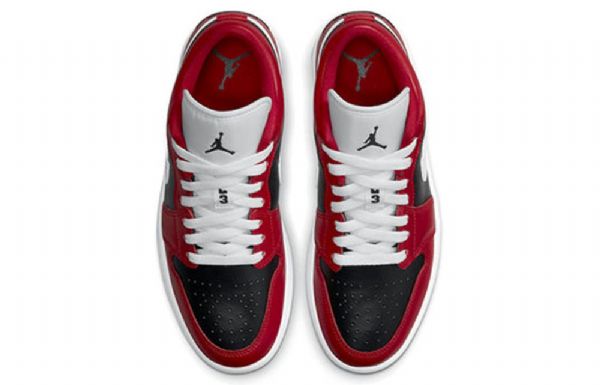 Nike Air Jordan 1 Matalat Topit Retro Koripallokengät Naisille Punainen Valkoinen